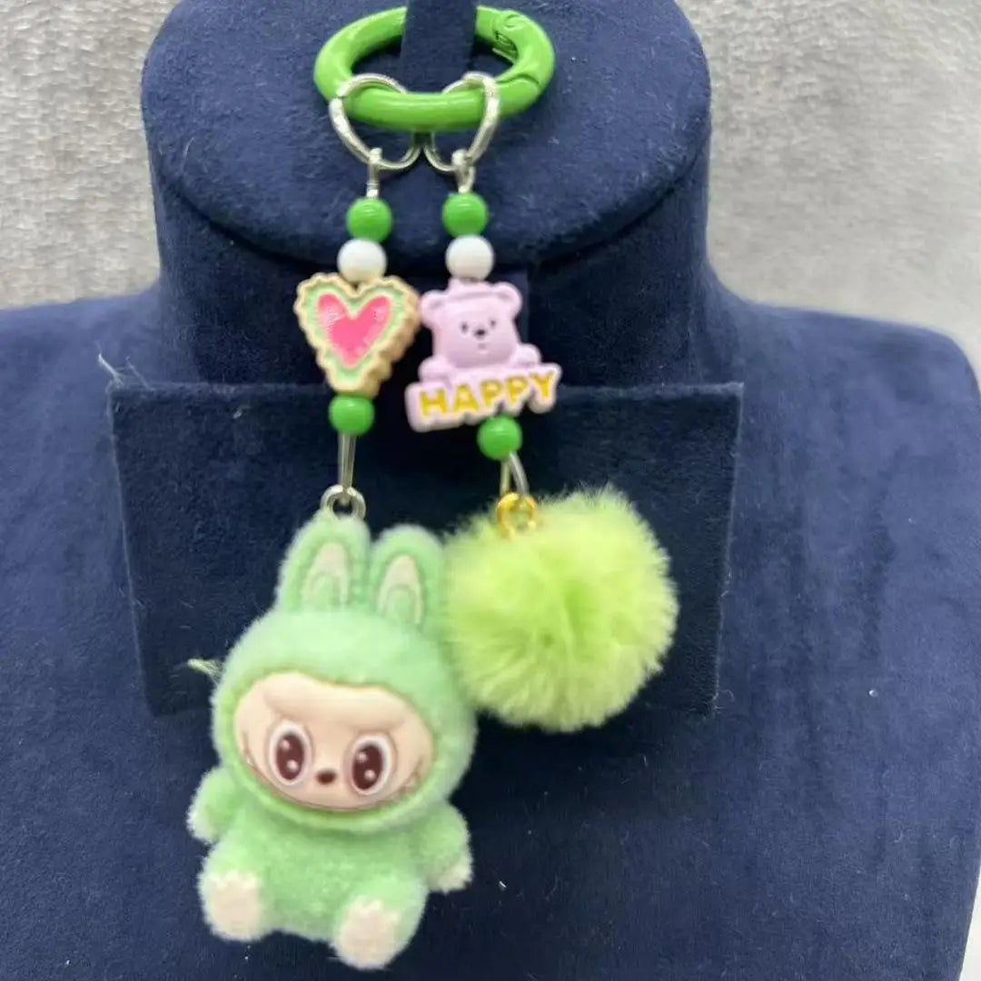 🧸Labubu Mini Sleutelhanger – Voor je Sleutels, Telefoon, Auto & DIY Magic🔑
