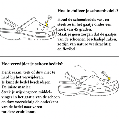 🎁Vrolijke Schoen Bedeltjes- Geef je stappen extra Charme✨