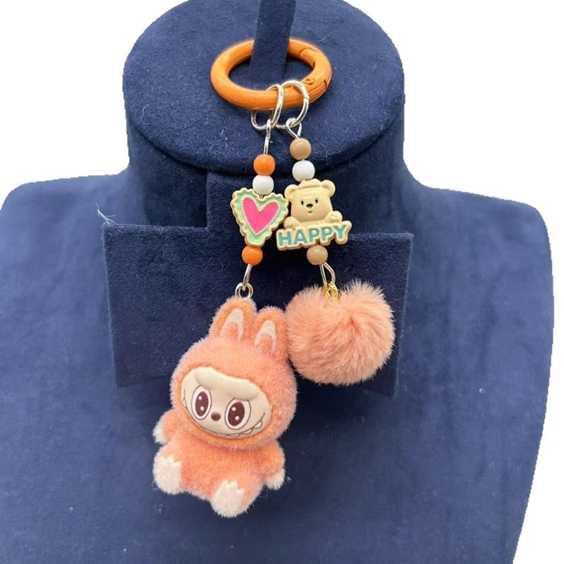 🧸Labubu Mini Sleutelhanger – Voor je Sleutels, Telefoon, Auto & DIY Magic🔑